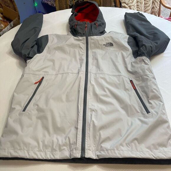 The North Face Hyvent Triclimate Grey Colorblock Jacket Size XL - Picture 9 of 11